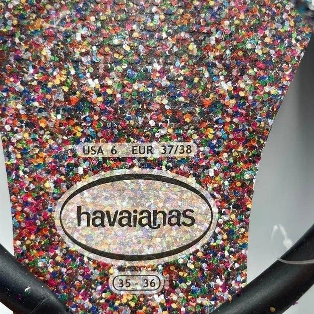 W's 6 | Havaianas Slim Carnival Glitter flip flops sandals | SLGL0001